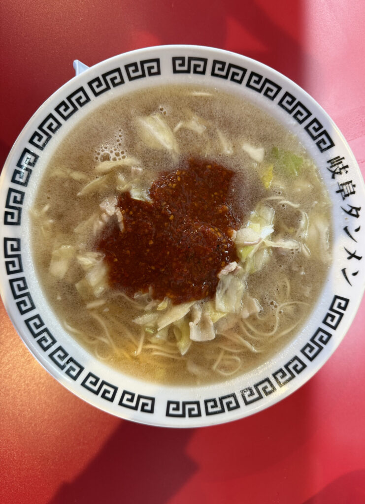 5辛の岐阜タンメン